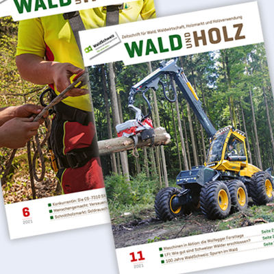 Neu bei den FACHMEDIEN: «WALD und HOLZ» und «LA FORÊT»